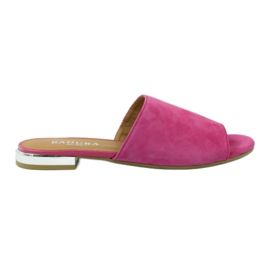 Babouches élégantes Badura 5155 fuchsia rose