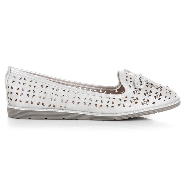 Sergio Todzi Mocassins ajourés gris