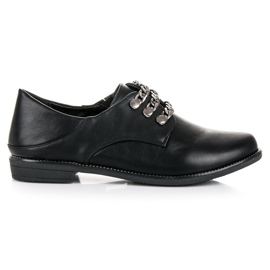 Anesia Paris Chaussures à enfiler le noir