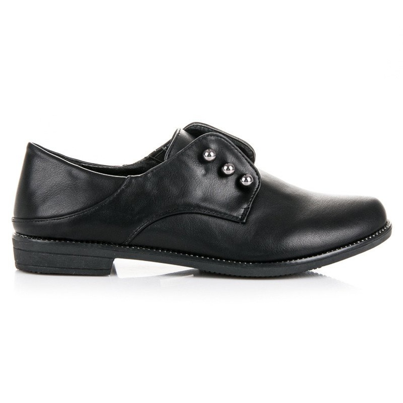 Anesia Paris Chaussures à enfiler élégantes le noir