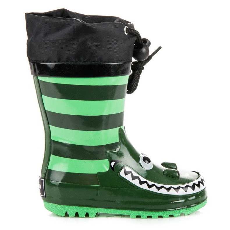 American Club Galoches Crocodiles Américains vert