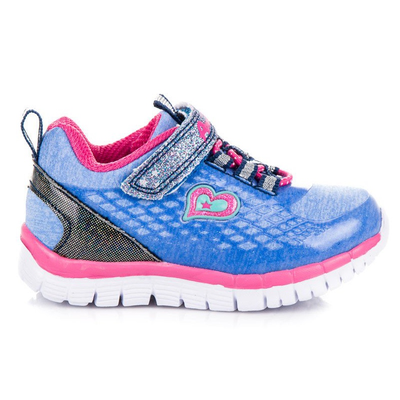 American Club Chaussures de sport américaines liées bleu