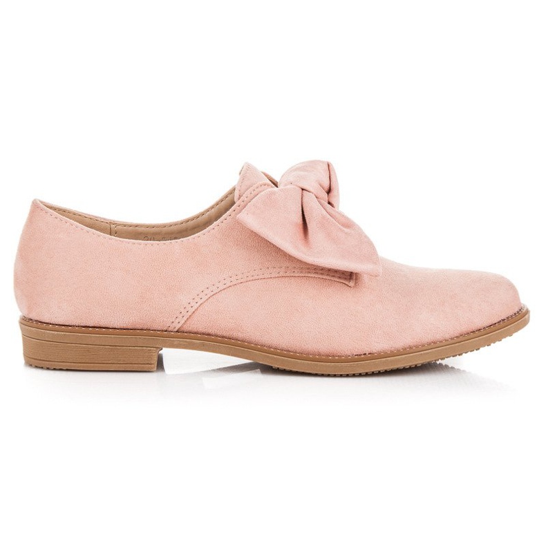 Bestelle Chaussures en daim à enfiler rose