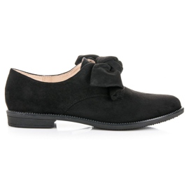 Bestelle Chaussures en daim à enfiler le noir