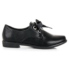 Anesia Paris Chaussures à ruban noir