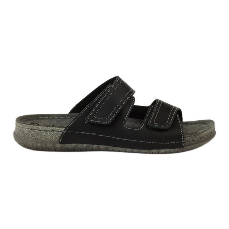 Tongs à fermeture velcro Inblu TH06 le noir