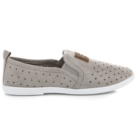 Baskets en daim MCKEYLOR gris