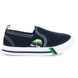 Slipony MCKEYLOR bleu marine