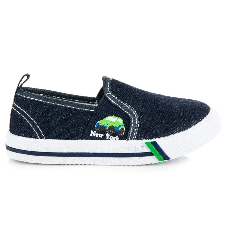 Slipony MCKEYLOR bleu marine