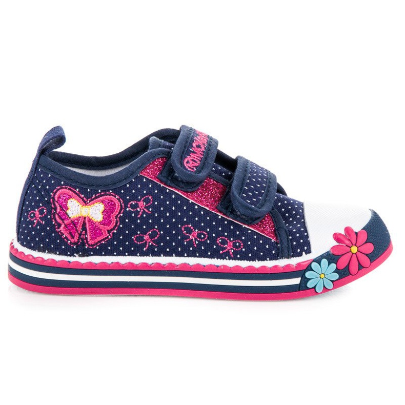Sneakers pour une fille mckeylor rose bleu marin Sneakers pour une fille mckeylor rose bleu marin