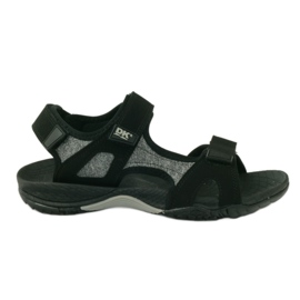 Sandales velcro light EVA DK fond noir gris
