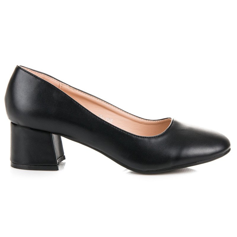 Renda Escarpins noirs à petits talons le noir