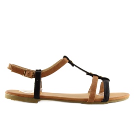 Sandales femme noires N17332 noir le noir