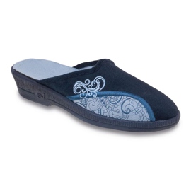 Befado chaussures pour femmes pu 329D038 bleu marine