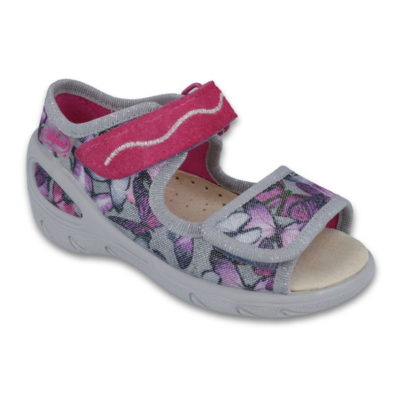 Befado chaussures pour enfants pu 433P029 violet gris