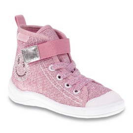 Befado chaussures pour enfants 268X068 rose gris