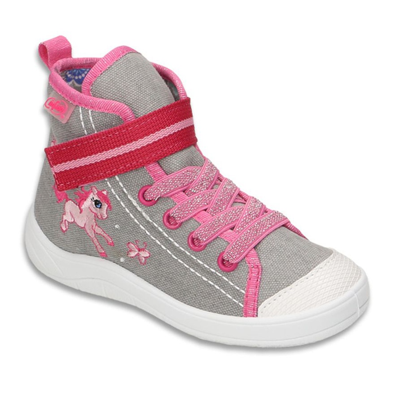 Befado chaussures pour enfants 268X059 rose gris