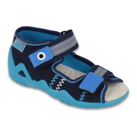 Befado chaussures pour enfants 250P074 bleu marine