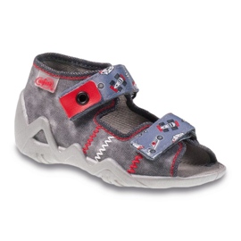 Befado chaussures pour enfants 250P067 gris Befado chaussures pour enfants 250P067 gris