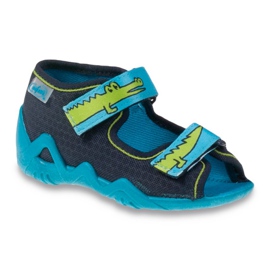 Befado chaussures pour enfants 250P068 bleu marine