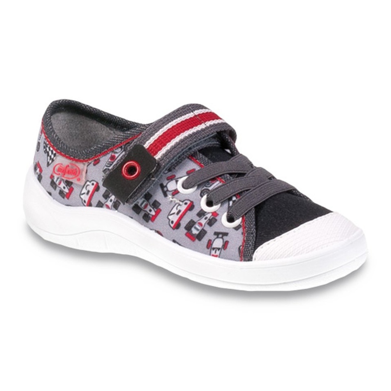 Befado chaussures pour enfants 251X083 rouge gris