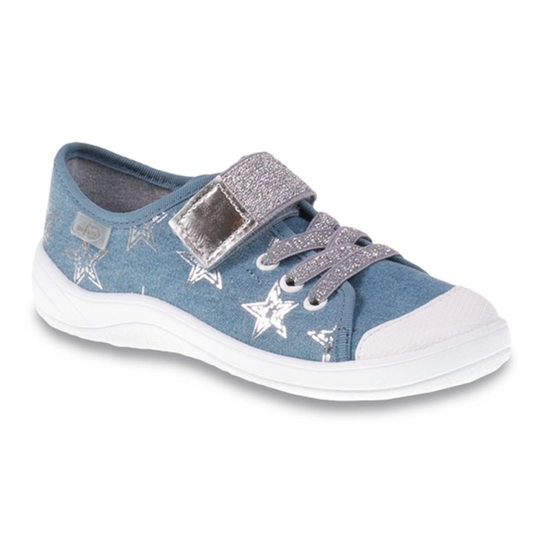 Befado chaussures pour enfants 251Y094 gris bleu