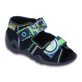 Befado chaussures pour enfants 250P058 bleu marine