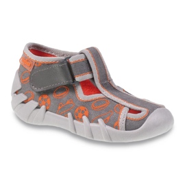 Befado chaussures pour enfants 190P082 gris orange