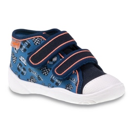 Chaussures enfants Befado orange bleu marine bleu