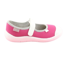 Chaussures enfant Befado 208X037 rose blanc