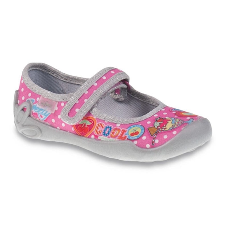 Befado chaussures pour enfants 114X282 rose bleu blanche