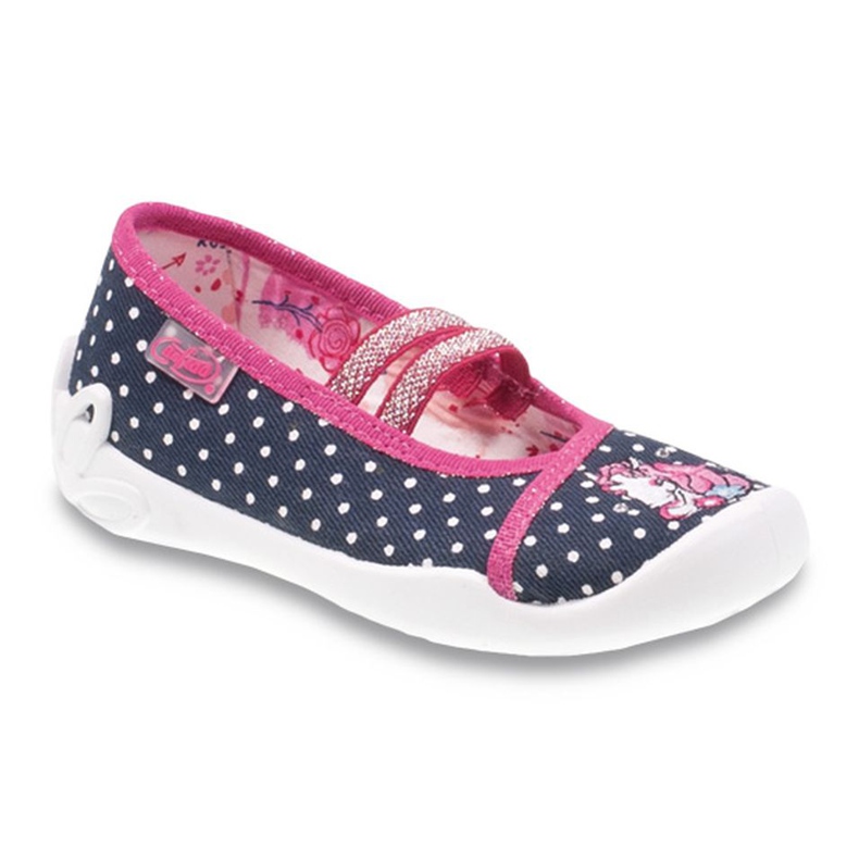 Befado chaussures pour enfants 116X223 bleu marin rose