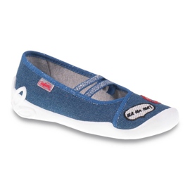 Befado chaussures pour enfants 116Y233 bleu marine