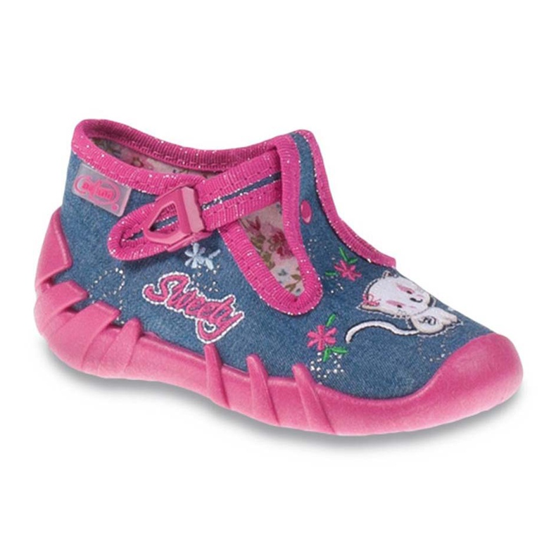 Befado chaussures pour enfants 110P319 bleu marin rose