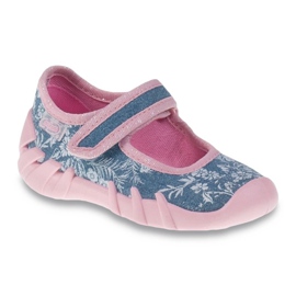 Befado rose chaussures pour enfants 109P160 bleu