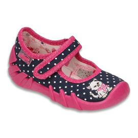 Befado chaussures pour enfants 109P153 bleu marin