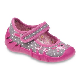 Befado chaussures pour enfants 109P154 rose gris