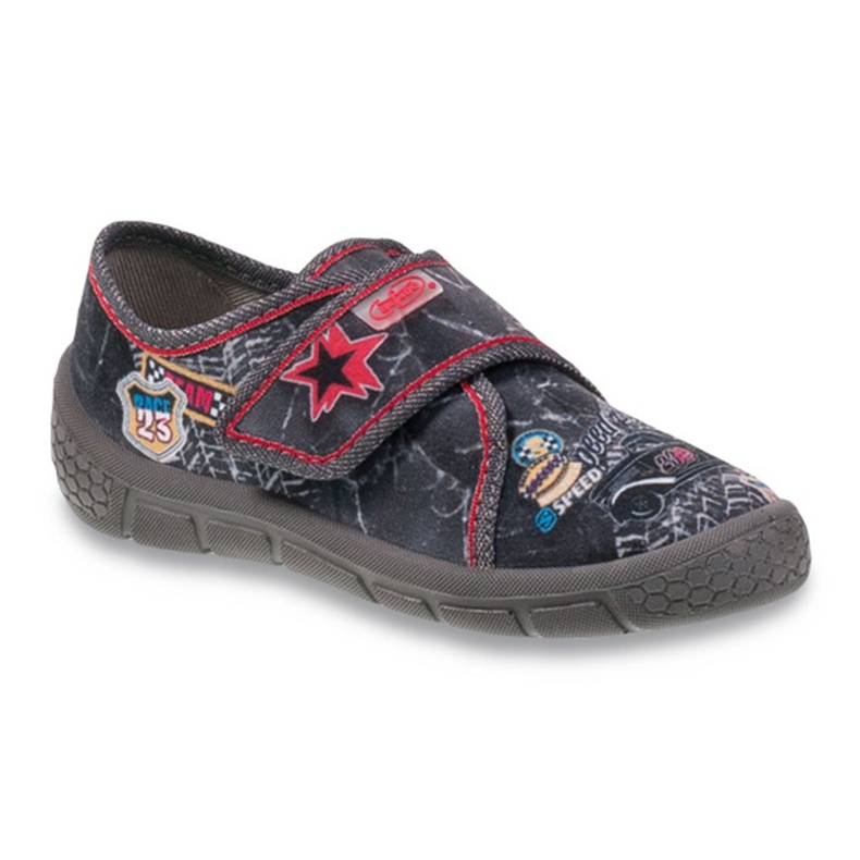 Befado chaussures pour enfants 537X011 rouge le noir