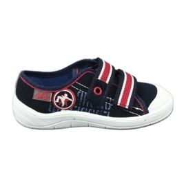 Befado chaussures pour enfants 672X058 rouge bleu marine