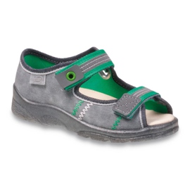 Befado chaussures pour enfants 969X116 vert gris