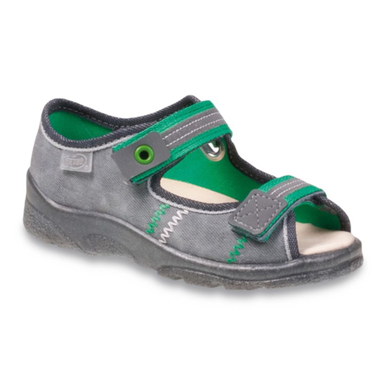 Befado chaussures pour enfants 969X116 vert gris