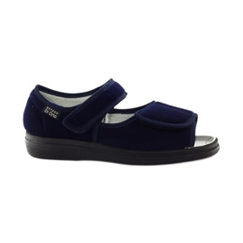 Befado chaussures pour femmes pu 989D002 bleu marine