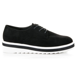 Chaussures en daim noires