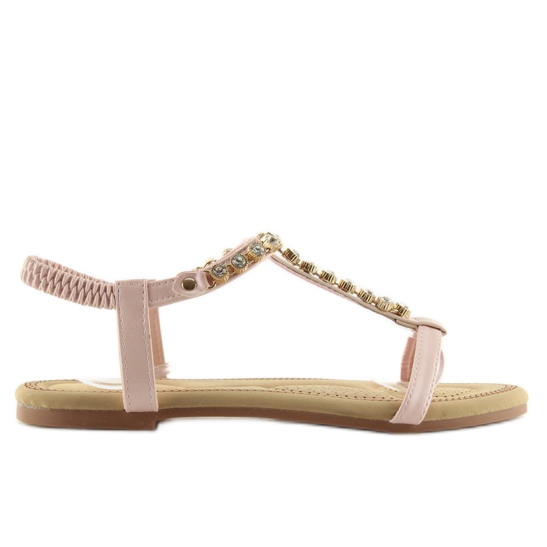Sandales avec zircons cubiques roses AS10875 Rose Sandales avec zircons cubiques roses AS10875 Rose