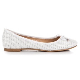 Renda Ballerines blanches femme
