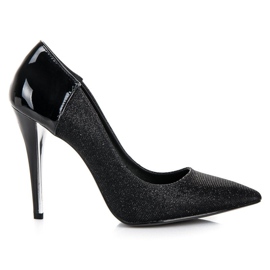 Escarpins vinceza élégants noir
