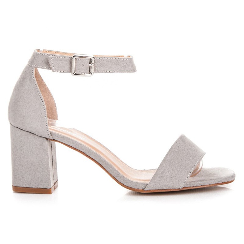Sandales grises au bar VINCEZA