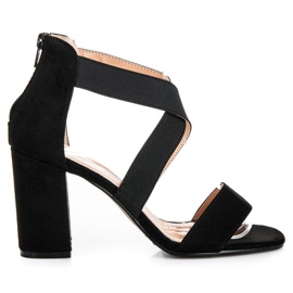 Sandales vinceza noires