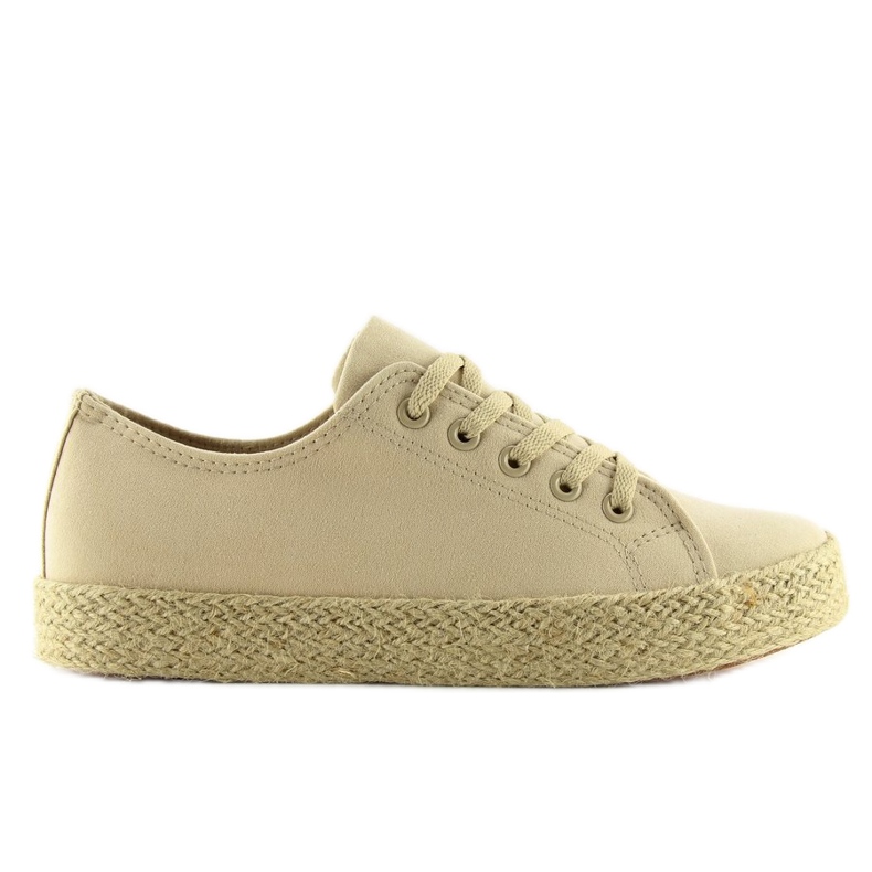 Espadrilles couleur beige K1830201 Beige