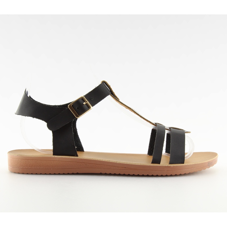 Sandales femme noires n17317 noir le noir
